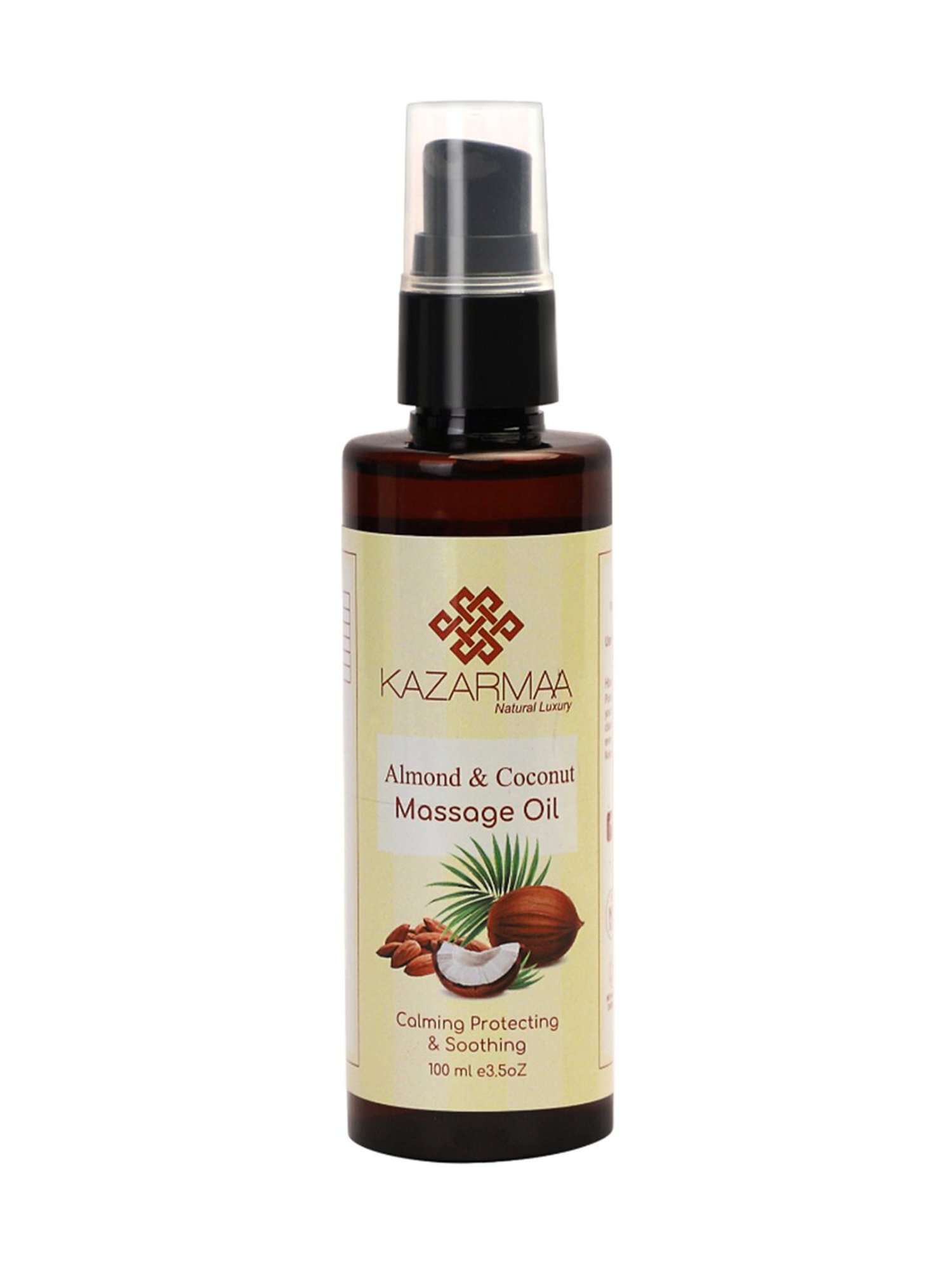 Kazarmaa Almond & Coconut Massage Oil - 100 ml