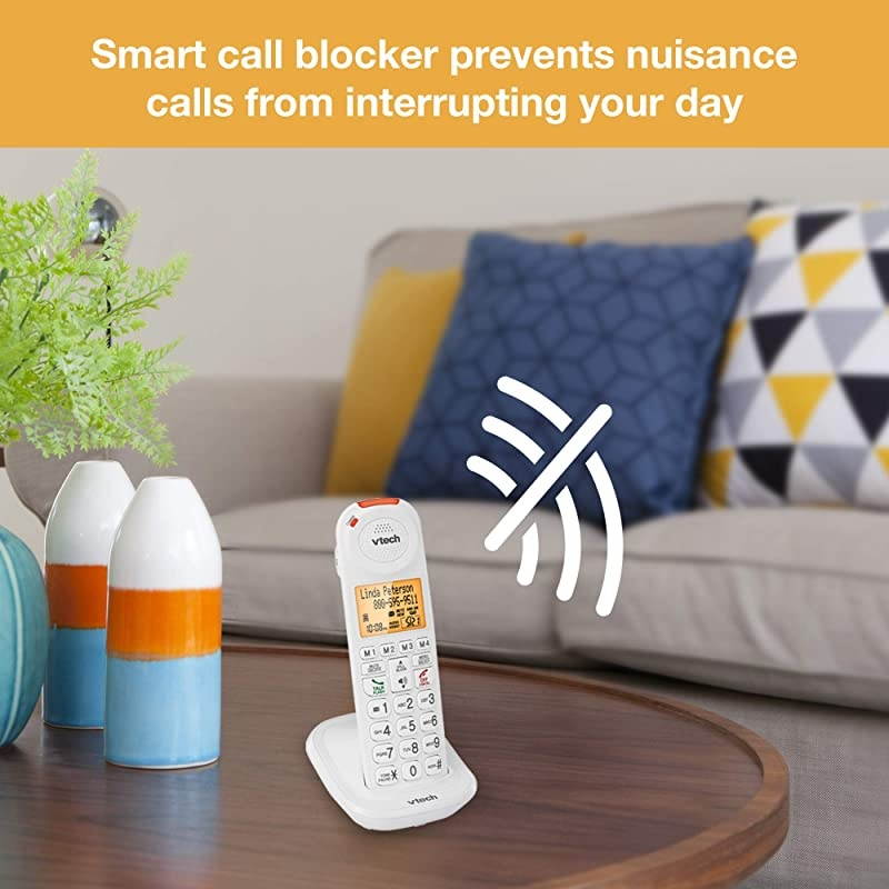 SN5107 Amplified Accessory Handset with Big Buttons Large Display for SN5127 SN5147 Senior Phone Systems Multi