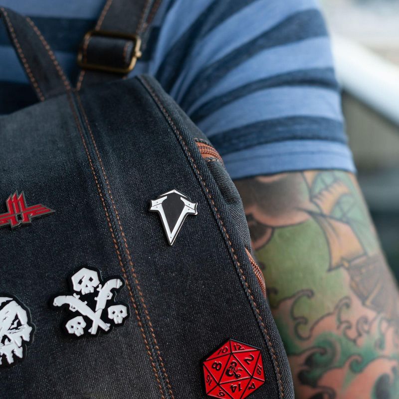 Just Funky Assassin's Creed Enamel Collector Pin | British Brotherhood Logo