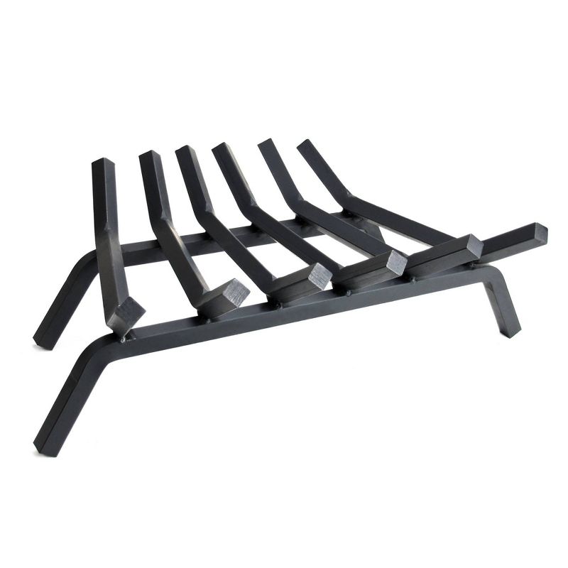 Pleasant Hearth 7.5" Steel Grate, 24" 5 bar Black