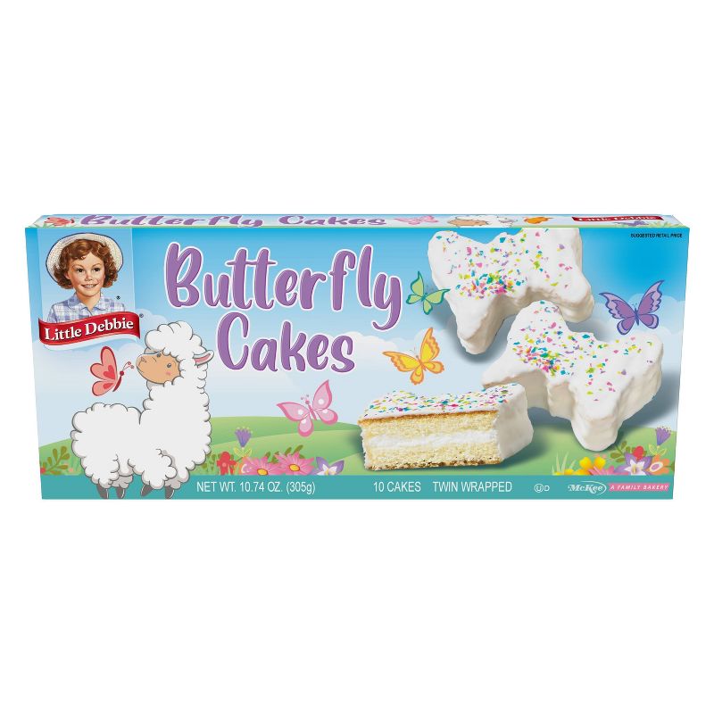 Little Debbie Vanilla Butterfly Cakes - 10ct/10.74oz