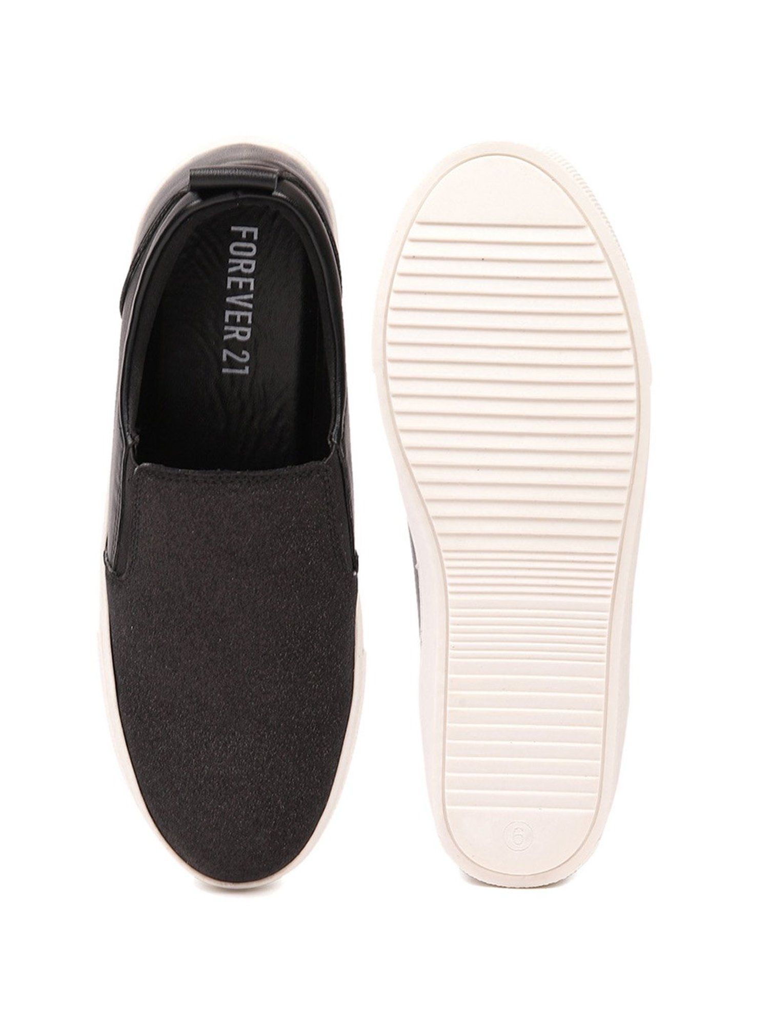 Forever 21 Women's Black Casual Sneakers