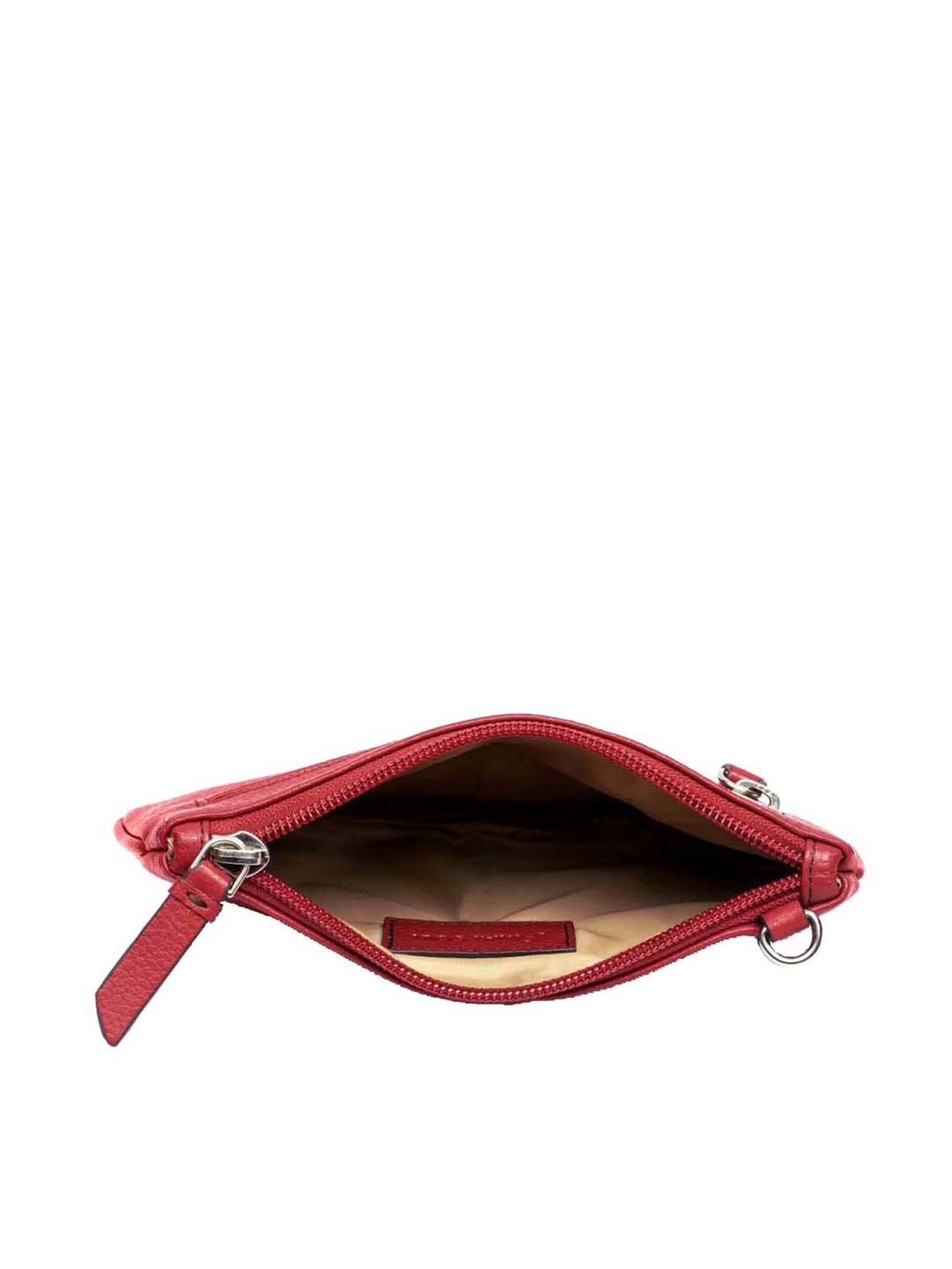 Mai Soli Virginia Small Slim Wristlet Pouch - Red