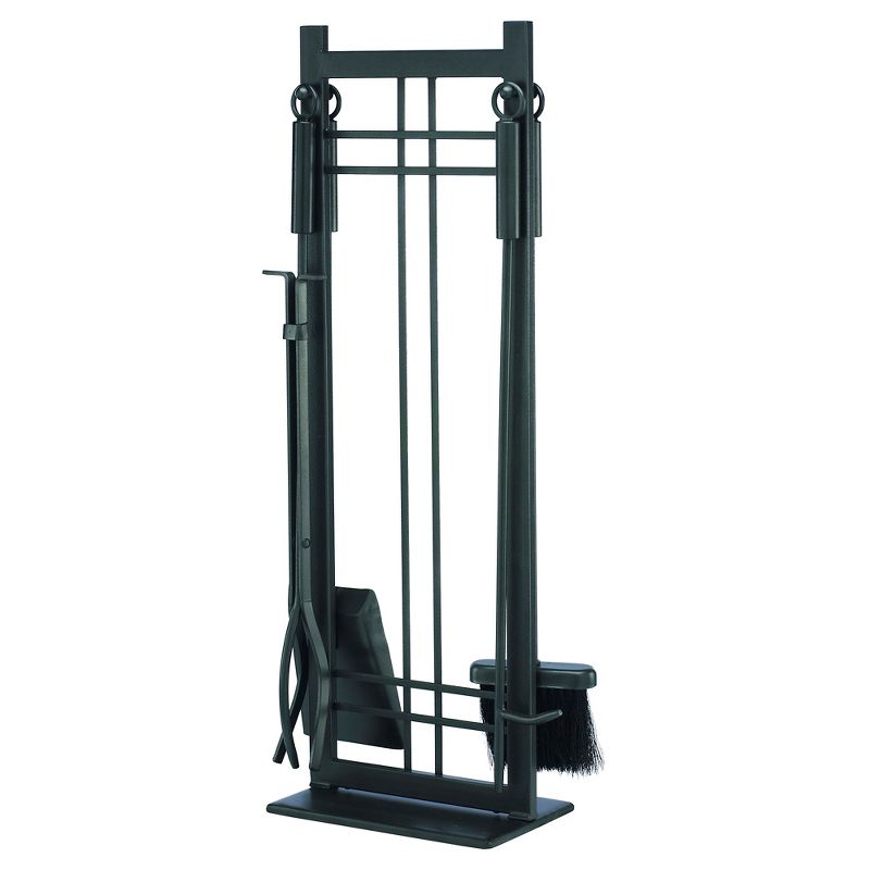 Pleasant Hearth Preston Fireplace Toolset Vintage Iron