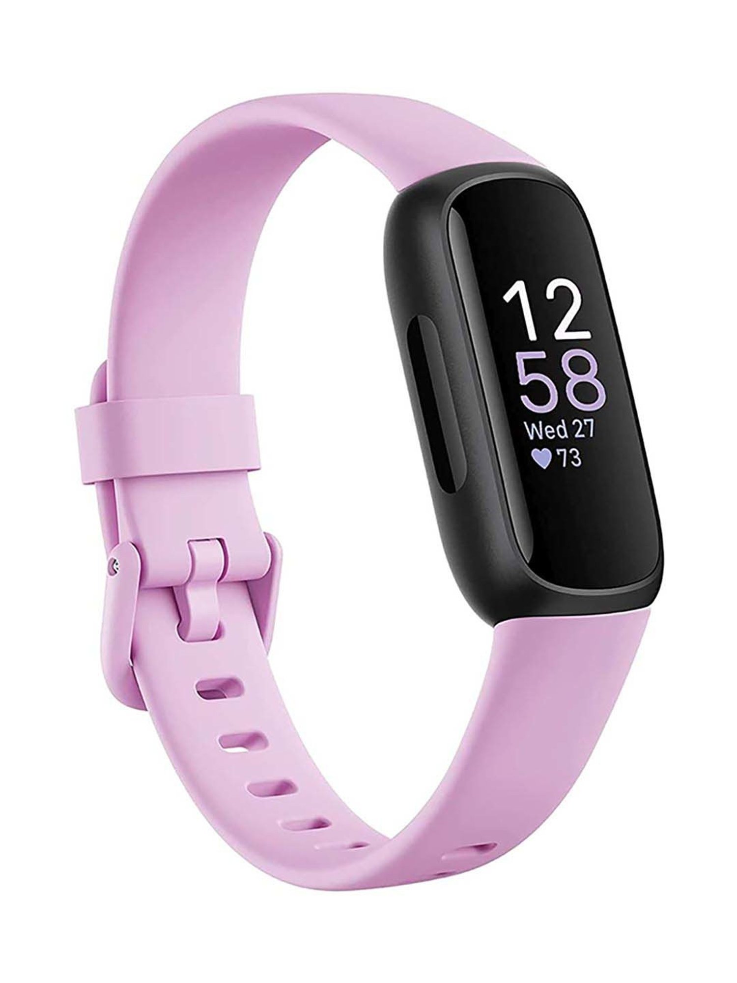 Fitbit Inspire 3 Health & Fitness Tracker Smartband (Lilac Bliss / Black)