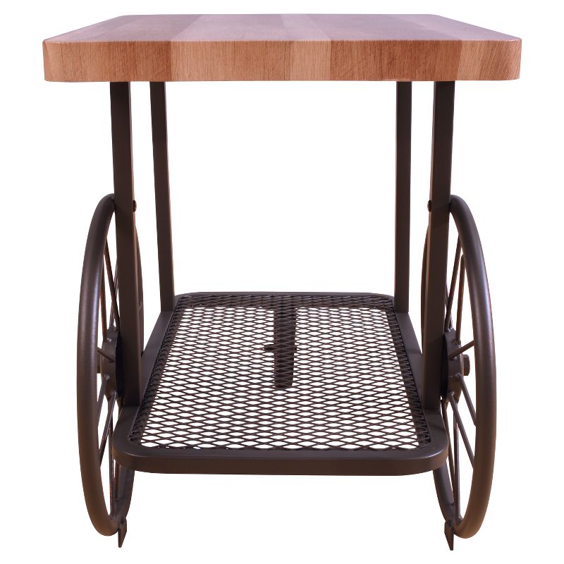 End Table Oak Gray - Acme Furniture