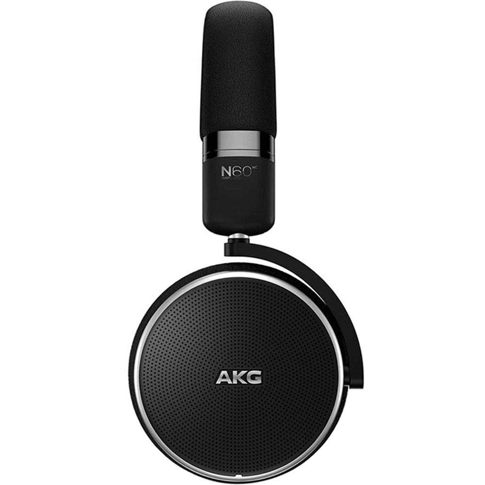 AKG N60 NC Noise-Canceling On-Ear Headphones (Black)