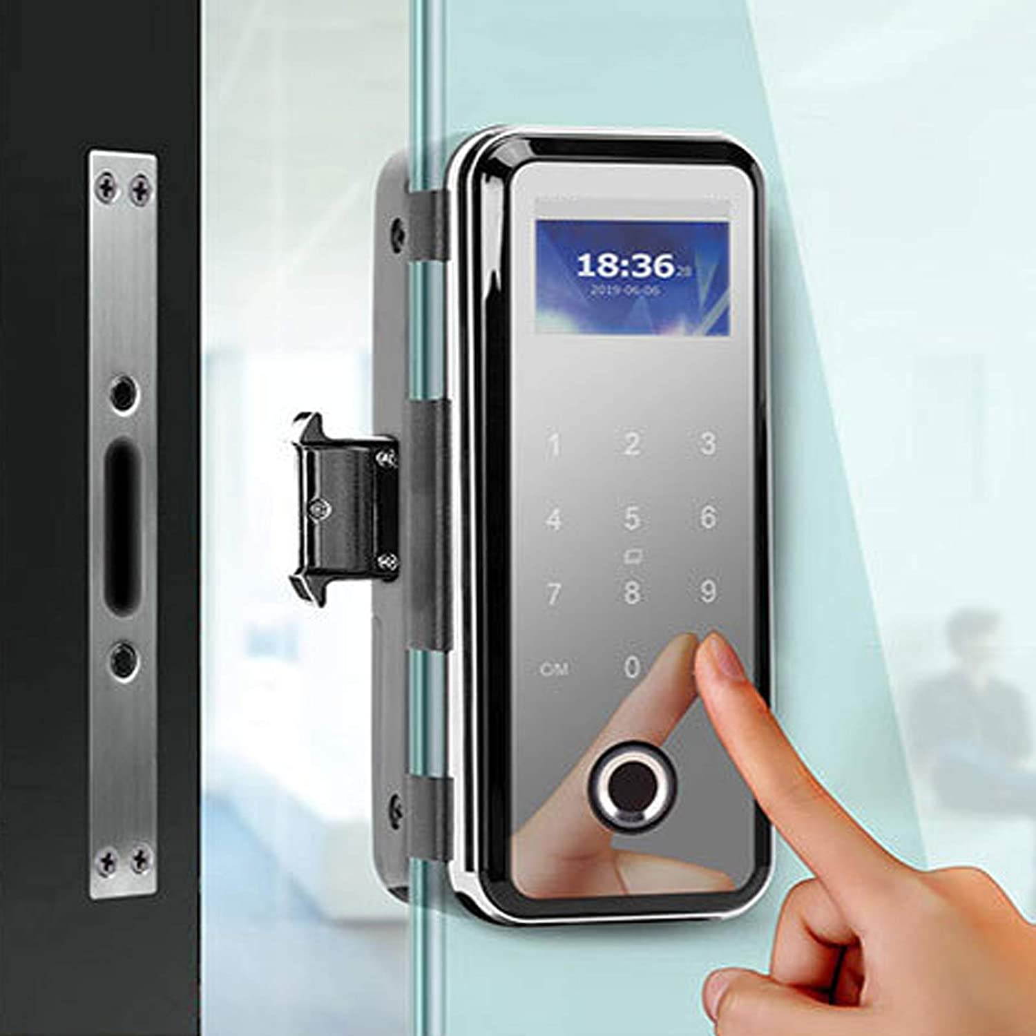 LOYALHEARTDY Stainless Steel Biometric Smart Door Lock Automatic Fingerprint Identification Anti-theft Door Lock High Security