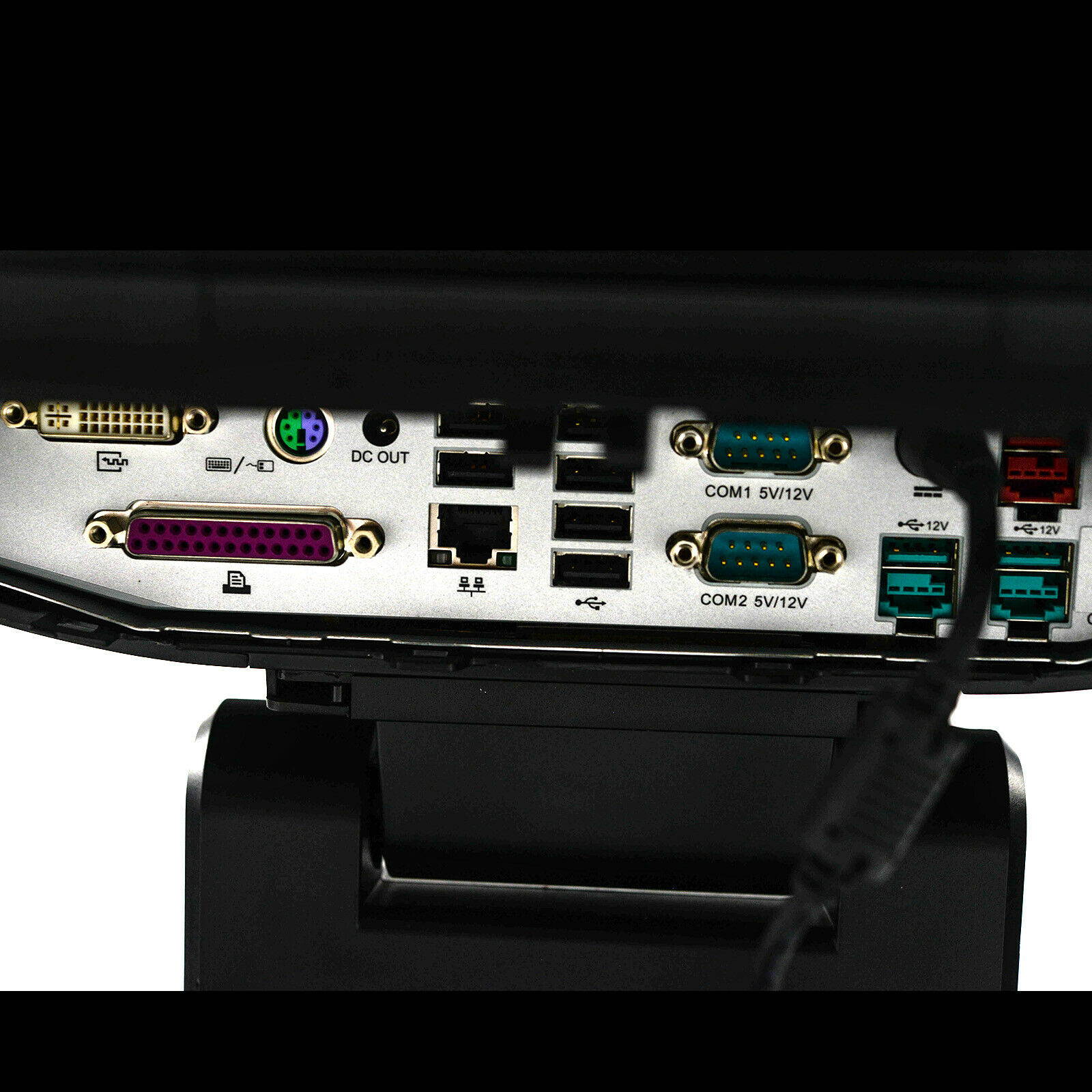 Elo E416342 X-Series 20" All-in-One Touchscreen Computer (Rev B), Core i5, 128GB SSD, 8GB RAM, POS Ready 7 - Black