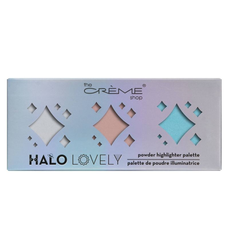 The Crème Shop Halo, Lovely Palette Powder Highlighter Palette Omega