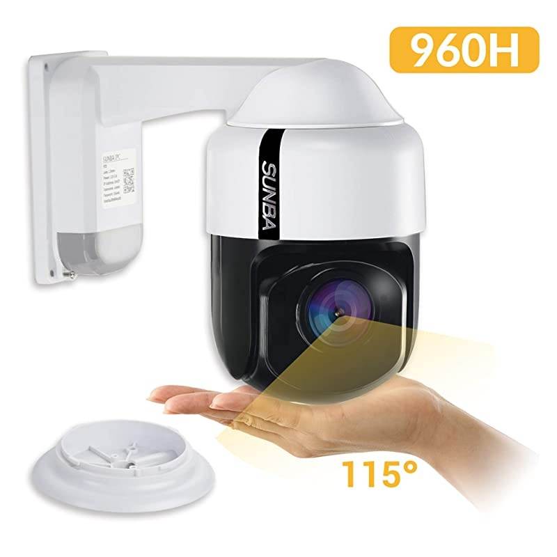 4X Optical Zoom 960H Analog Mini PTZ Security Camera Auto Focus IndoorOutdoor and Night Vision up to 150ft 305A4X