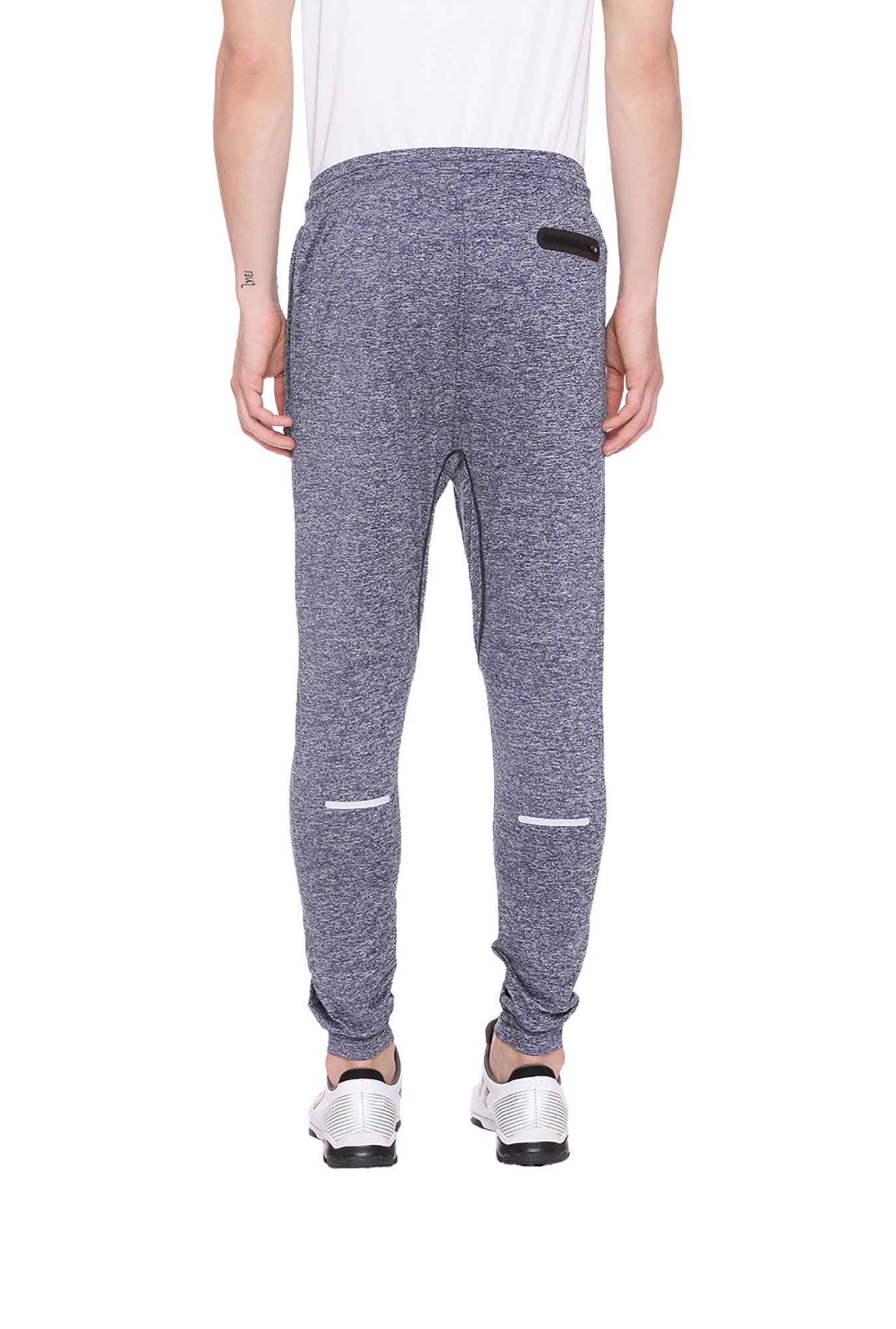 Basics Blue Polyster Trackpants