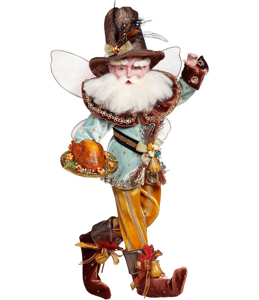 Mark Roberts Northpole Pumpkn Pie Elf Figurine