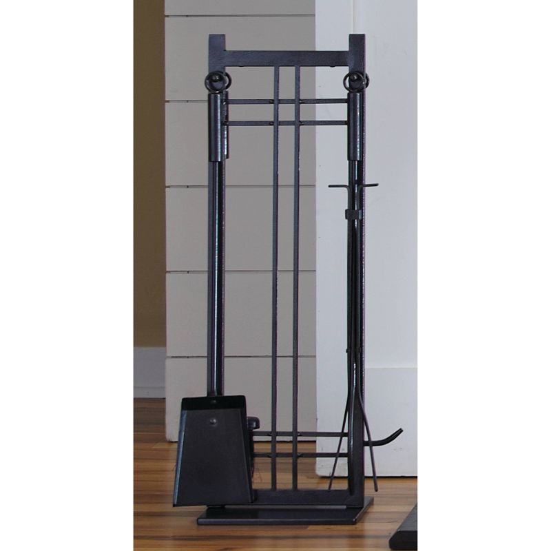 Pleasant Hearth Preston Fireplace Toolset Vintage Iron