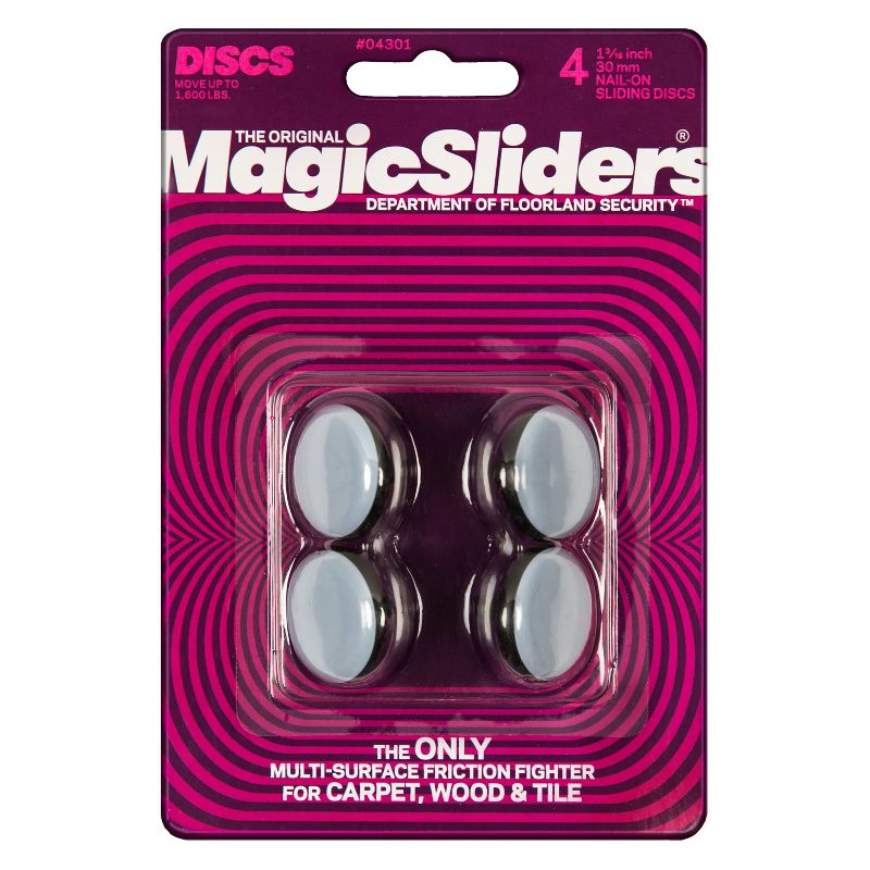 MAGIC SLIDERS Nail on Glides 4 Pk