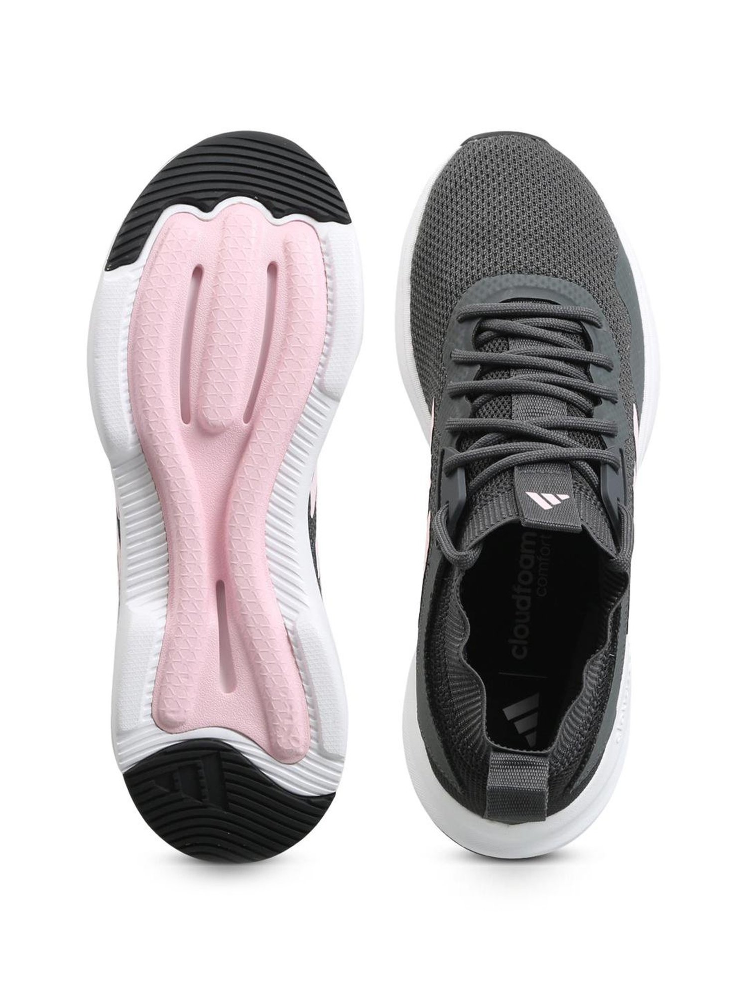 Adidas Women's AirStride Grey Walking Shoes