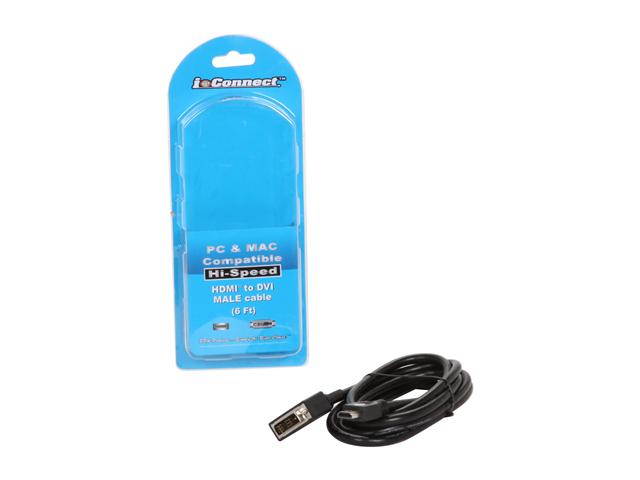 DAT 7352D 6 ft. HDMI to DVI Cable