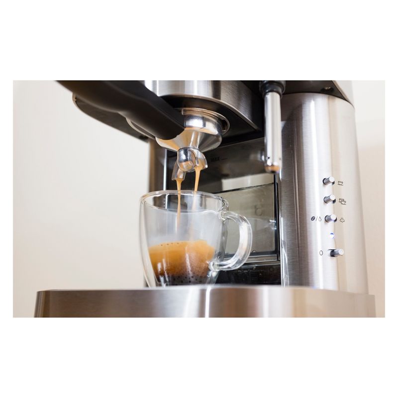 Bialetti 3 Cup Moka Stovetop Espresso Maker - Silver