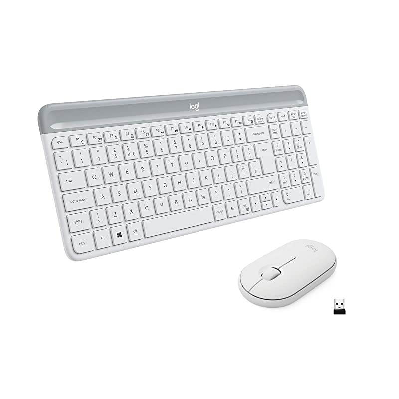 MK470 Slim Wireless Combo Off White