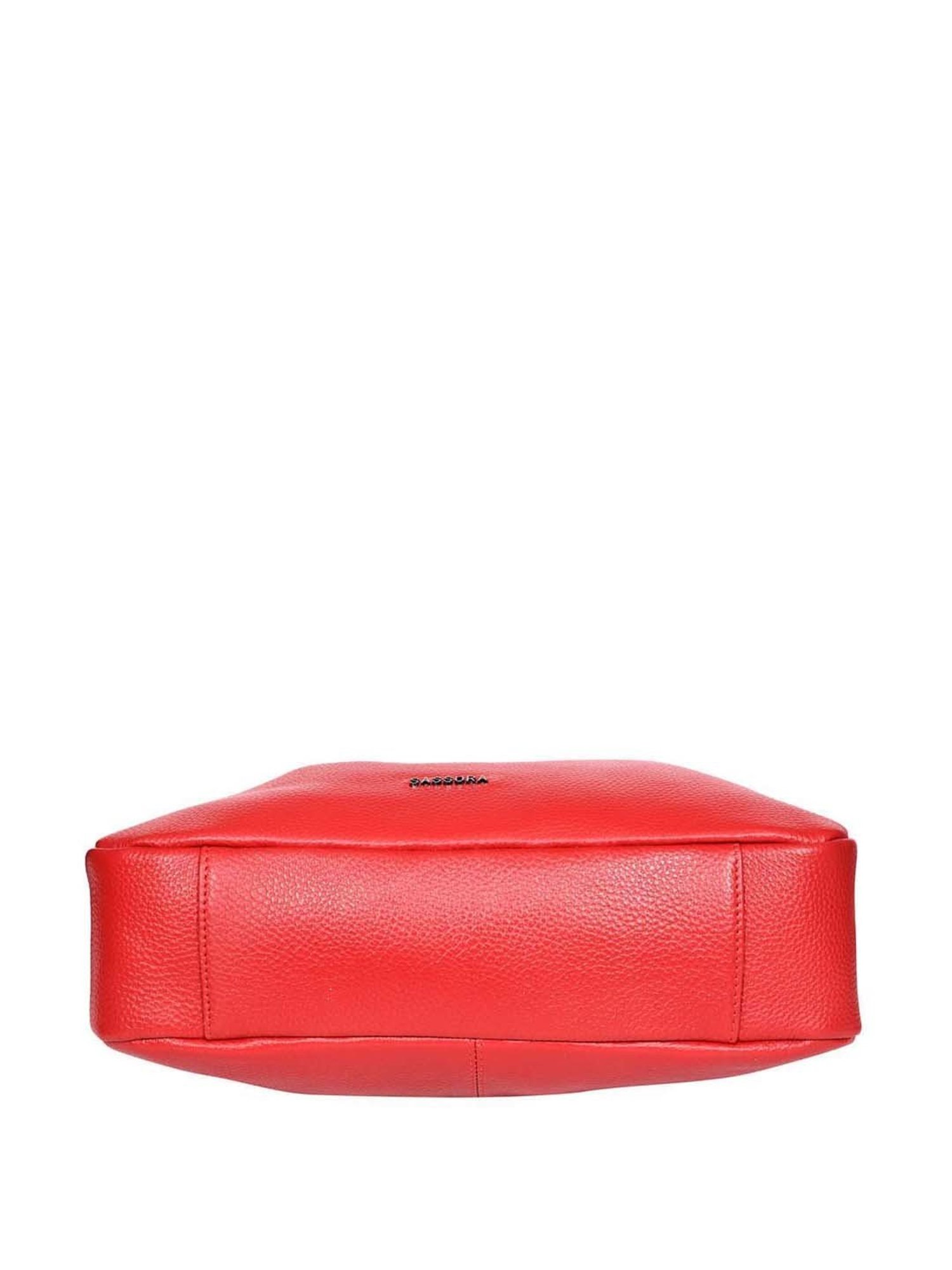 SASSORA Red Solid Medium Sling Handbag