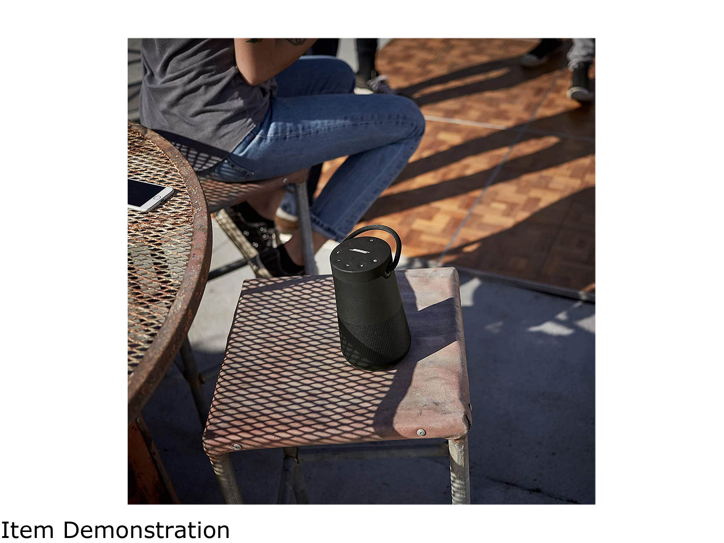 Bose SoundLink Revolve+ II Portable Bluetooth Speaker - Wireless Water-Resistant Speaker with Long-Lasting Battery and Handle, Black
