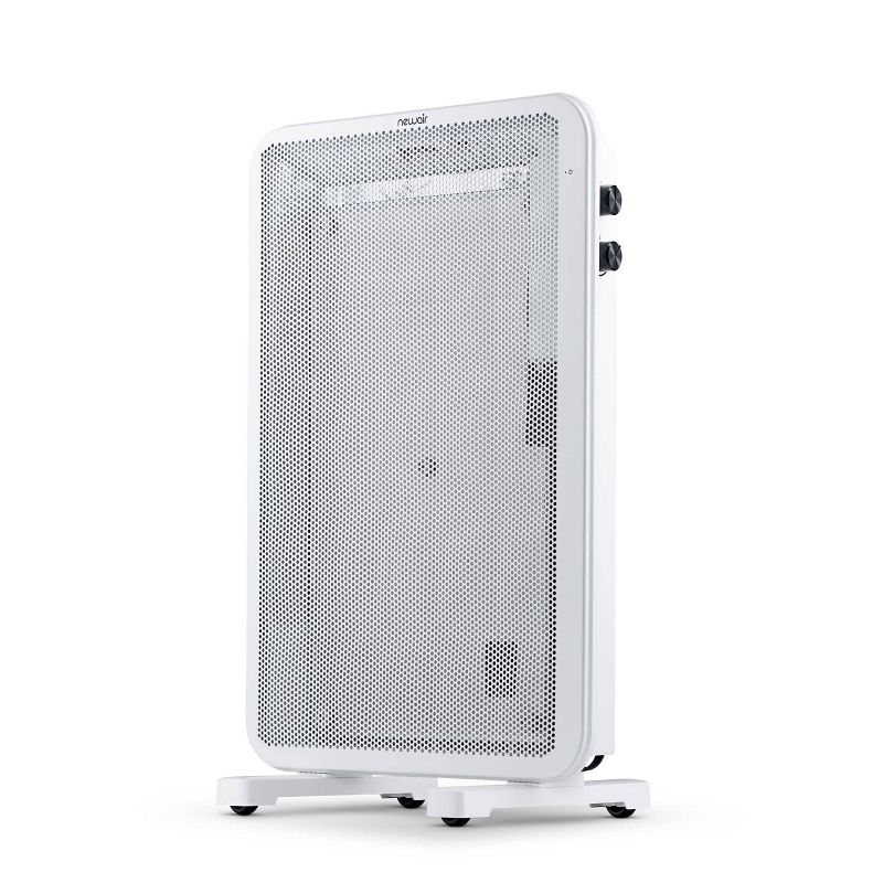 NewAir Diamond Heat 2-in-1 Portable Wall Mounted Mica Panel Heater White