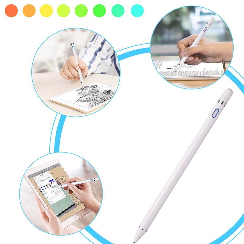for iPad Pro Stylus Pen Drawing Capacitive Active Touch Screen Rechargeable