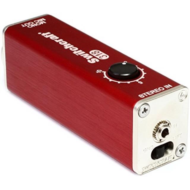switchcraft 318 mini audiostix 1channel passive laptop direct box