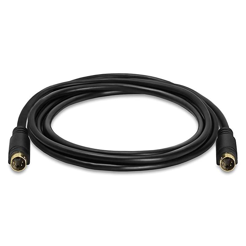 6 feet Gold Plated S-Video Cable