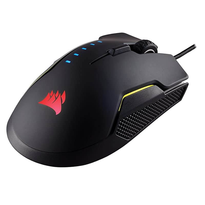 Glaive RGB Gaming Mouse Comfortable amp Ergonomic Interchangeable Grips 16000 DPI Optical Sensor Aluminum