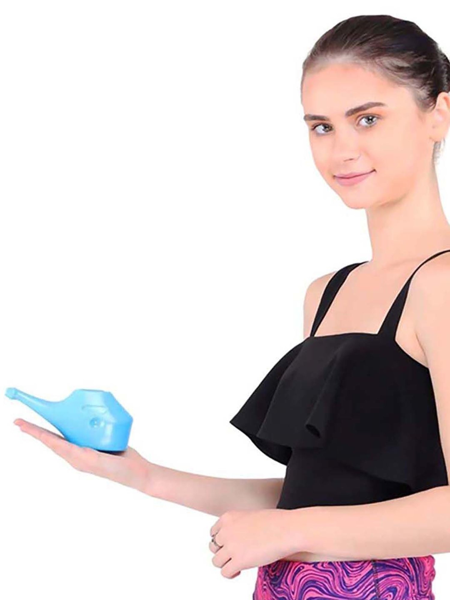 PAXMAX Plastic Neti Pot (Blue)