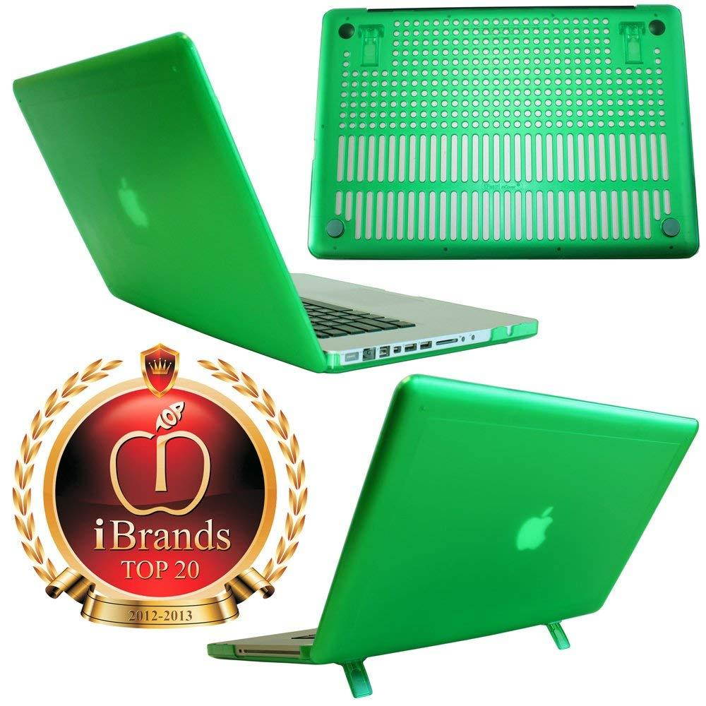 mCover Green Hard Shell Case with FREE keyboard cover for 15-inch A1286 Aluminum Unibody MacBook Pro (15.4" regular display, Black keys)