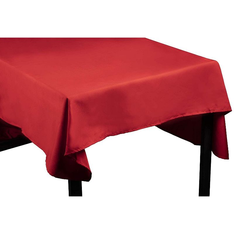 54"x79" Rectangle PVC Water Oil Resistant Plaid Pattern Tablecloths Teal - PiccoCasa