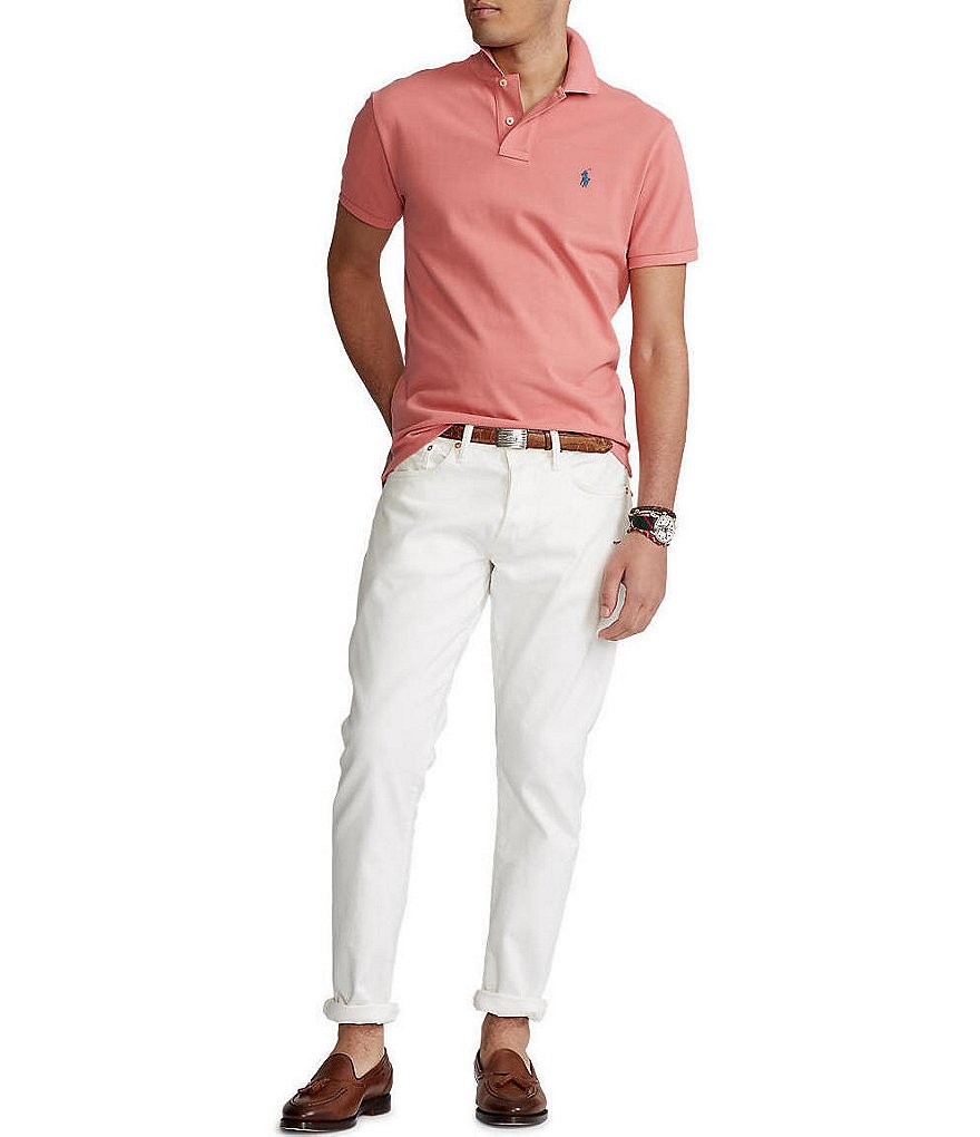 Polo Ralph Lauren Classic-Fit Solid Mesh Polo Shirt