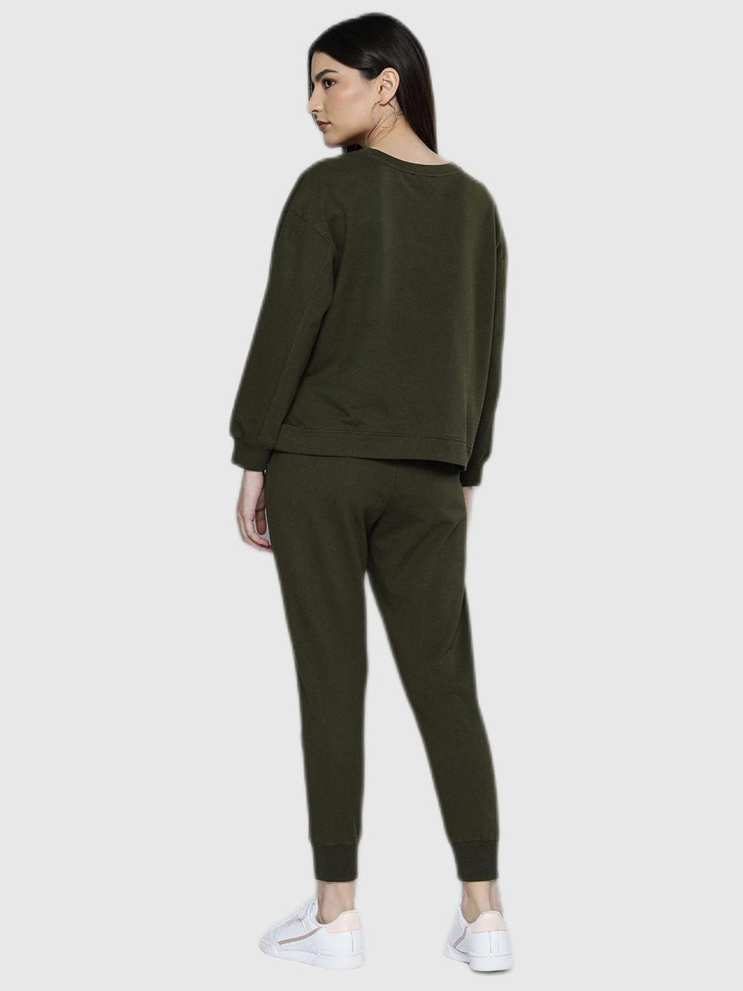 Chemistry Green Graphic Print Pajama Set