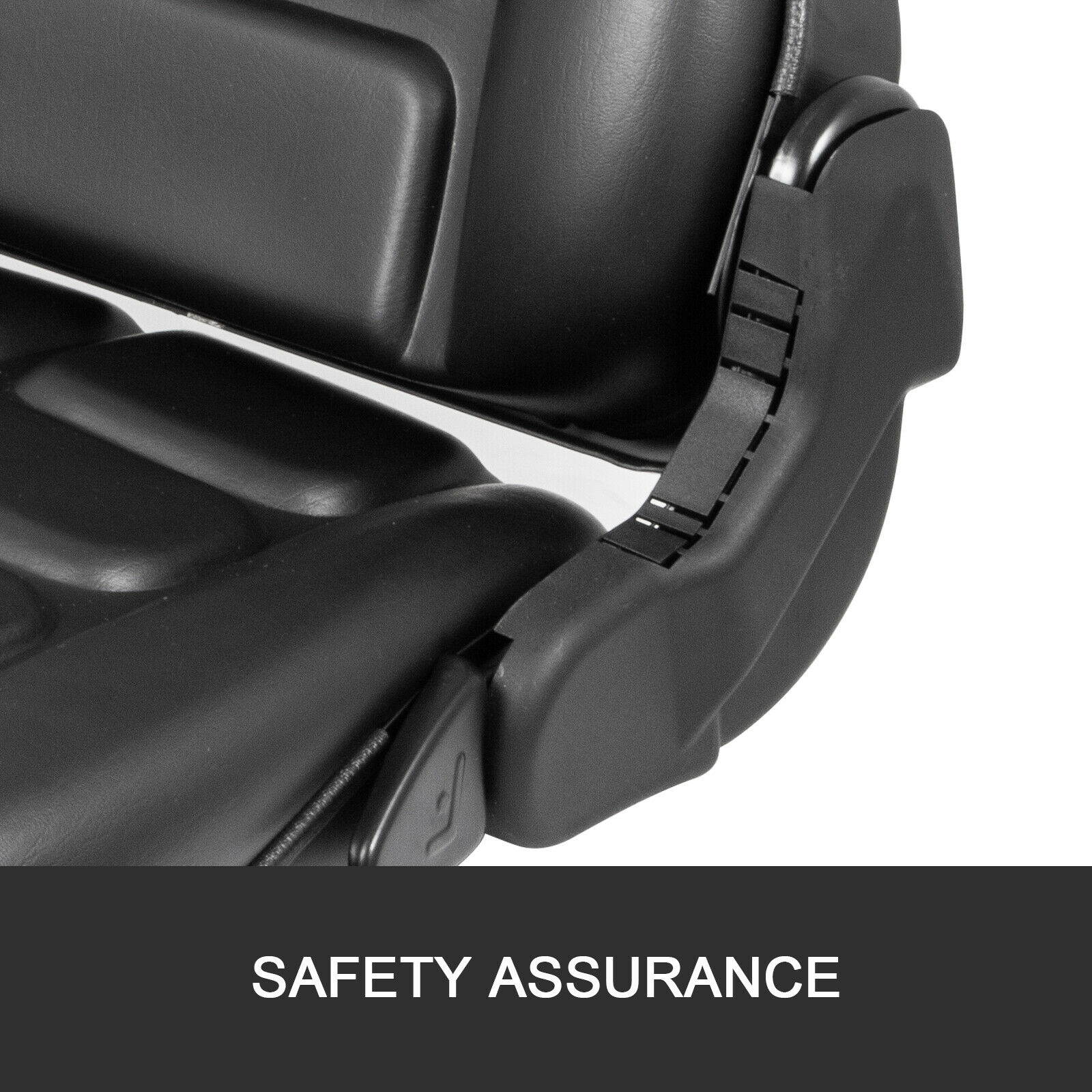 BLACK FOLD DOWN SEAT,Excavator,Forklift,Skid Loader,Backhoe,Dozer,Telehandler