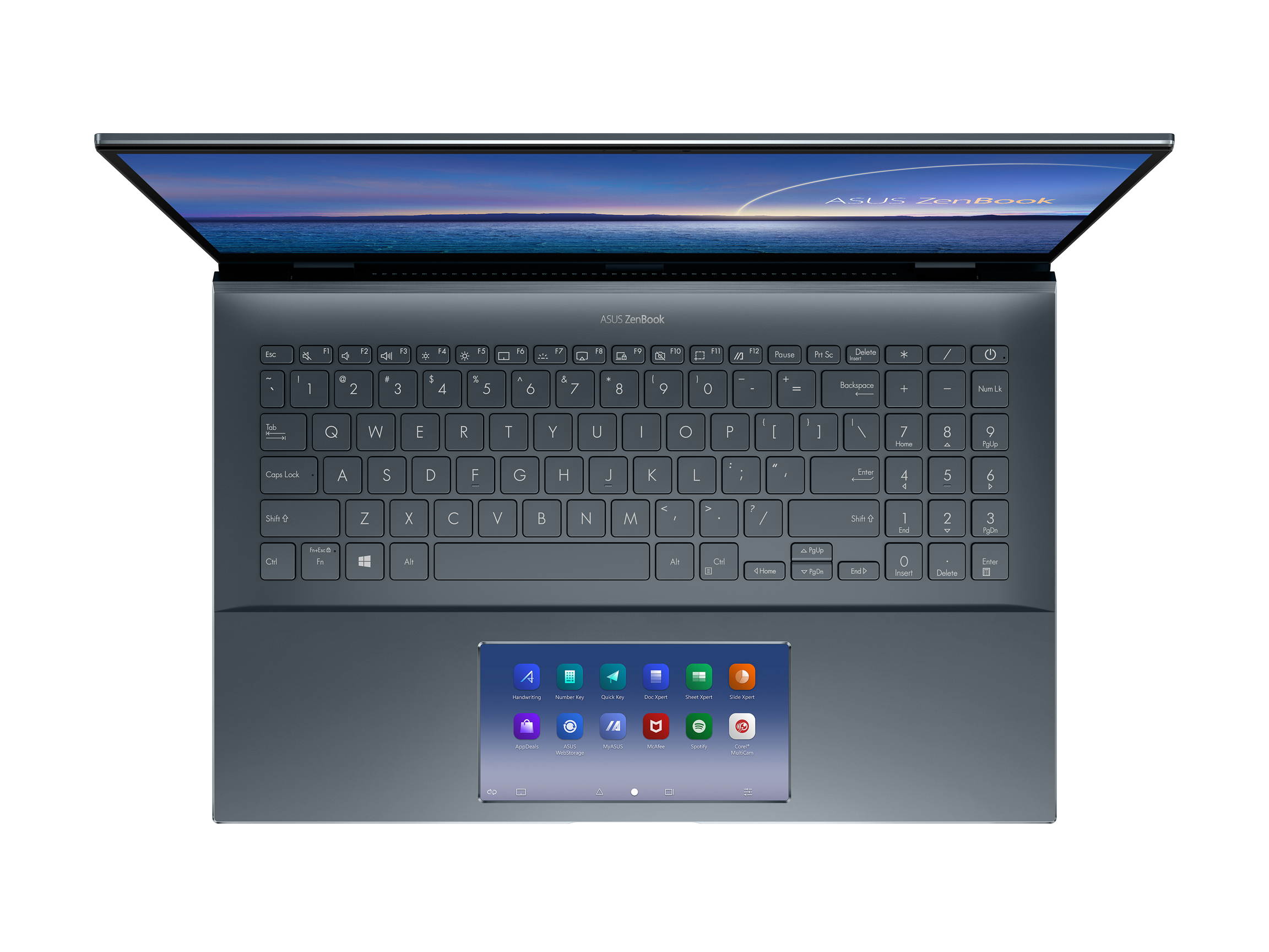 ASUS ZenBook Pro 15 OLED Ultra-Slim Laptop 15.6" 4K UHD OLED NanoEdge Bezel Touch Display, Intel Core i7-10750H, GeForce GTX 1650 Ti, 16GB RAM, 1TB PCIe SSD, Windows 10 Pro, Pine Grey, UX535LI-IH77T