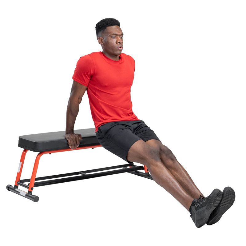 Sunny Health & Fitness Power Zone Strength Flat Bench