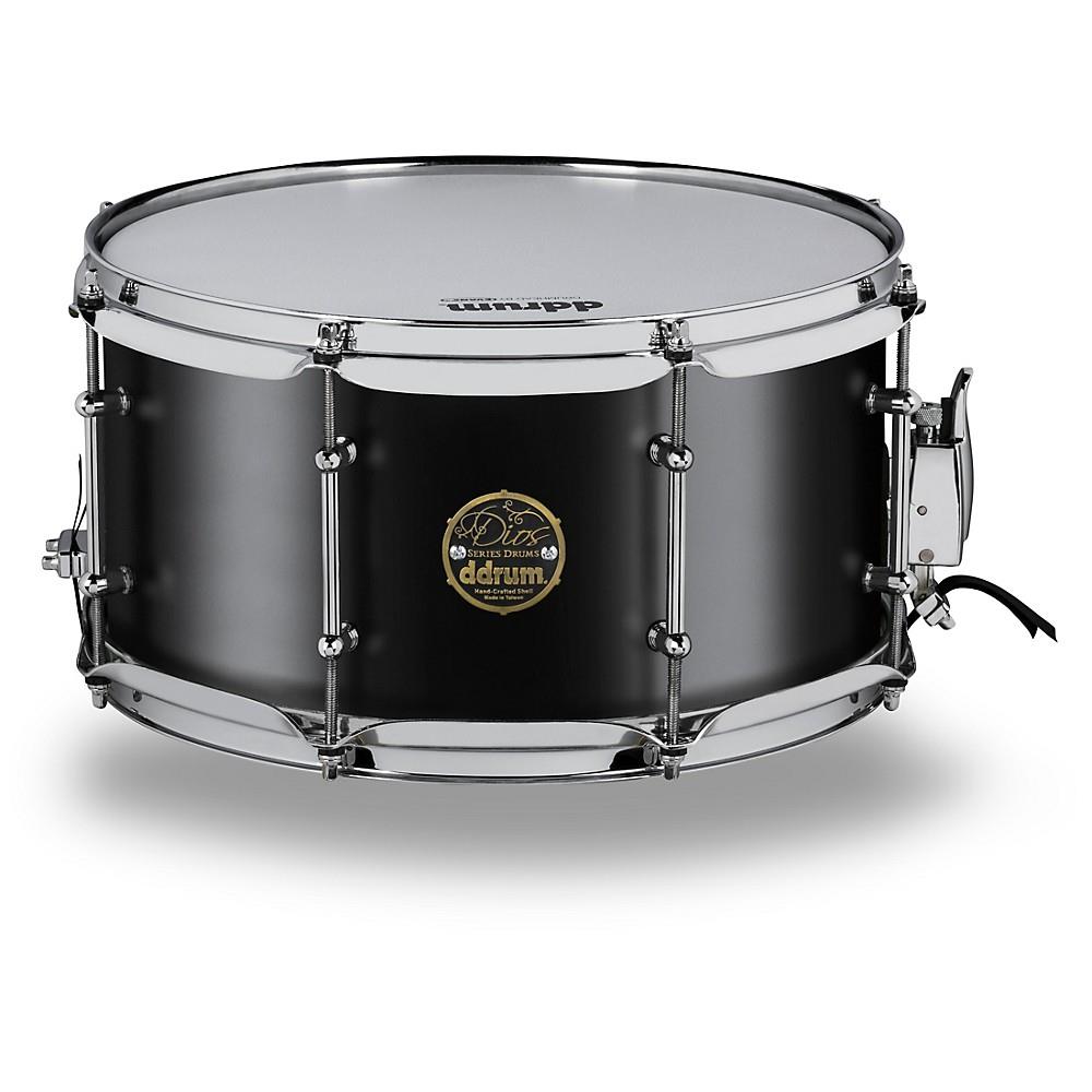 Ddrum Dios Maple Snare 13 x 7 in. Satin Black