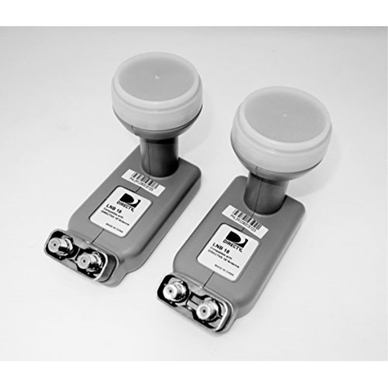 directv dual lnb 18 for 18" dish 2pack