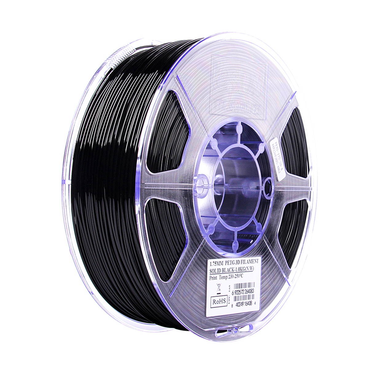 eSUN PETG 1.75mm 3D Printer Filament Printing Consumables Dimensional Accuracy: +/- 0.05mm 1kg(2.2lb) Spool Material Refills Solid Green