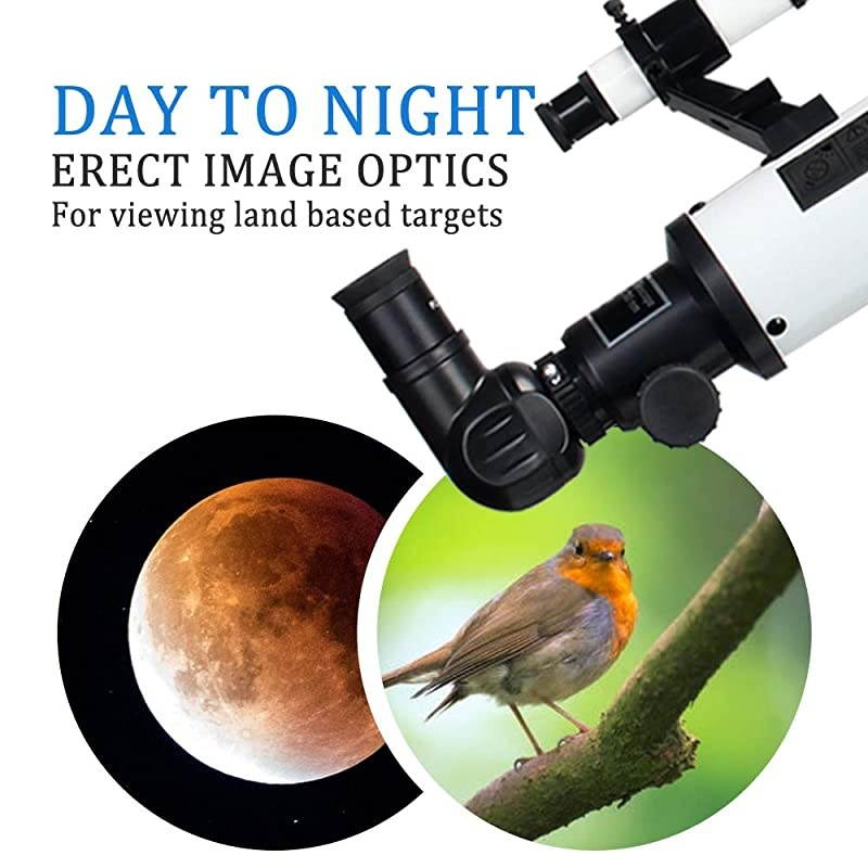 Telescope for Kids and Beginners with Backpack Smartphone Adapter Portable Astronomical Travel Telescope 70mm Refractor Great Astronomy Gift for Kids to Explore Moon Space