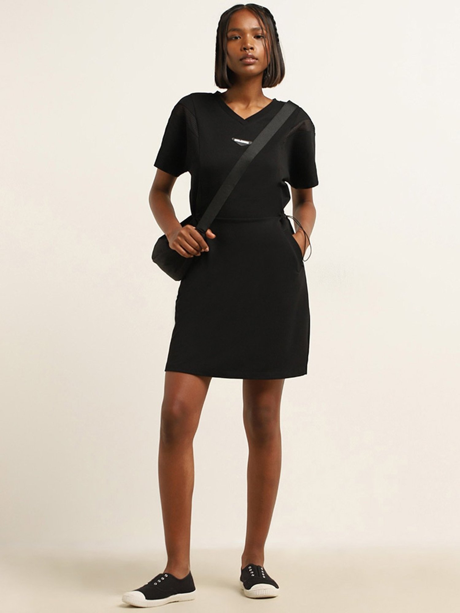 Studiofit by Westside Black Straight Dress