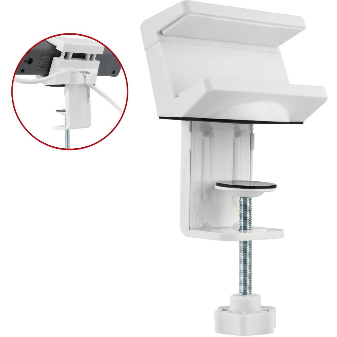 SIIG CE-MT2S12-S1 Clamp Mount for Power Strip White CEMT2S12S1