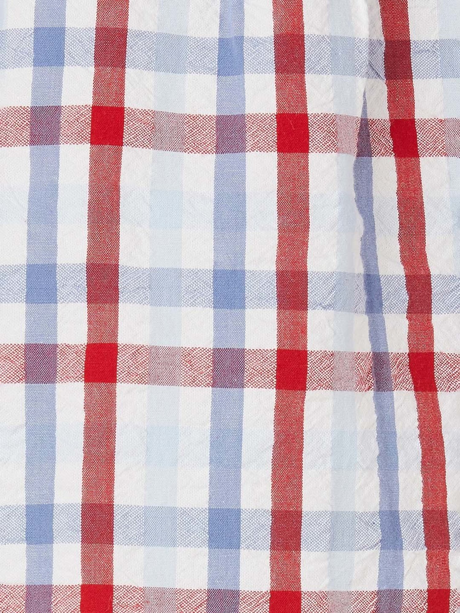 Juniors by Lifestyle Multicolor Cotton Chequered Full Sleeves Shirt