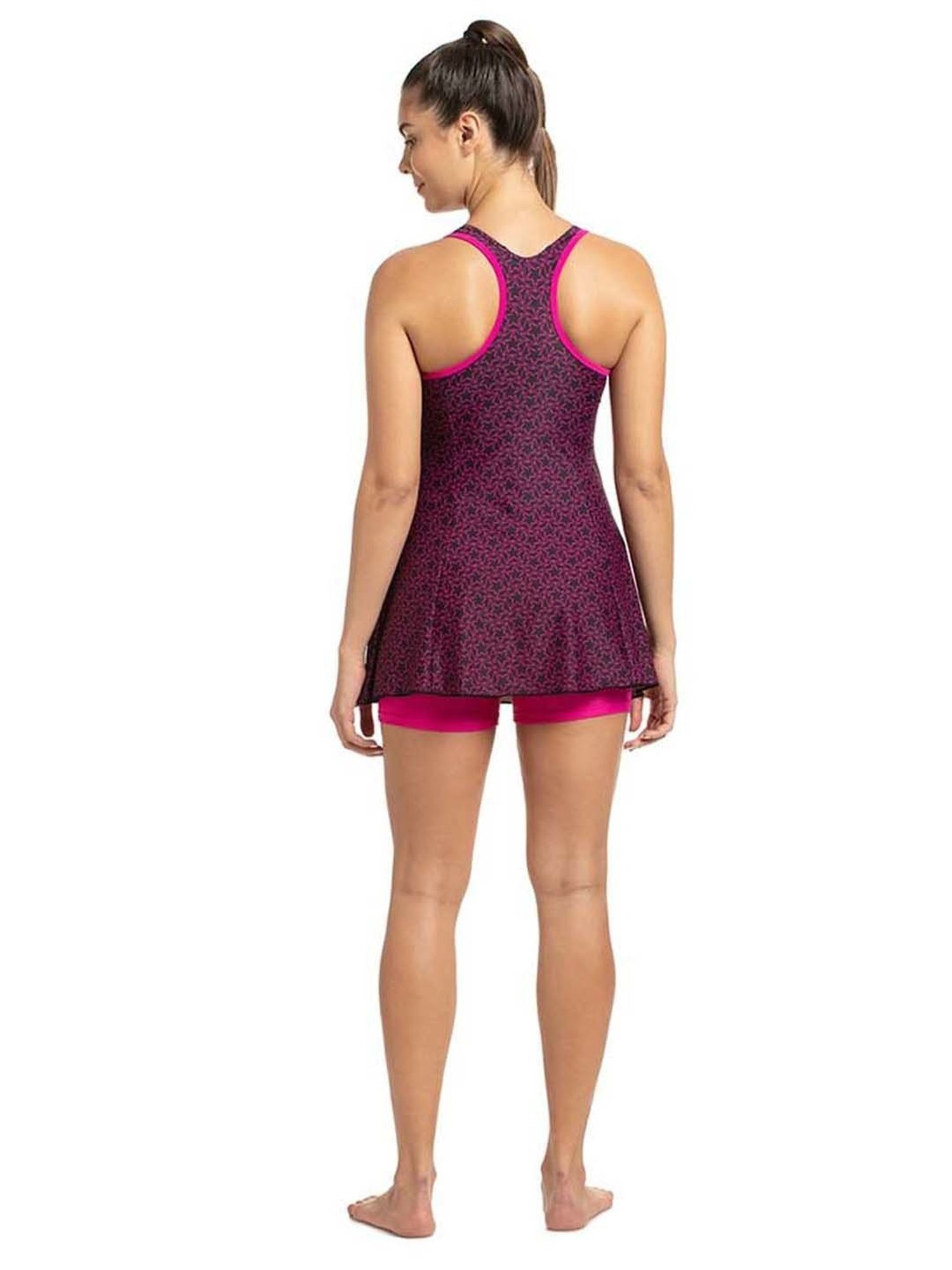 Speedo Pink Printed Swimwear