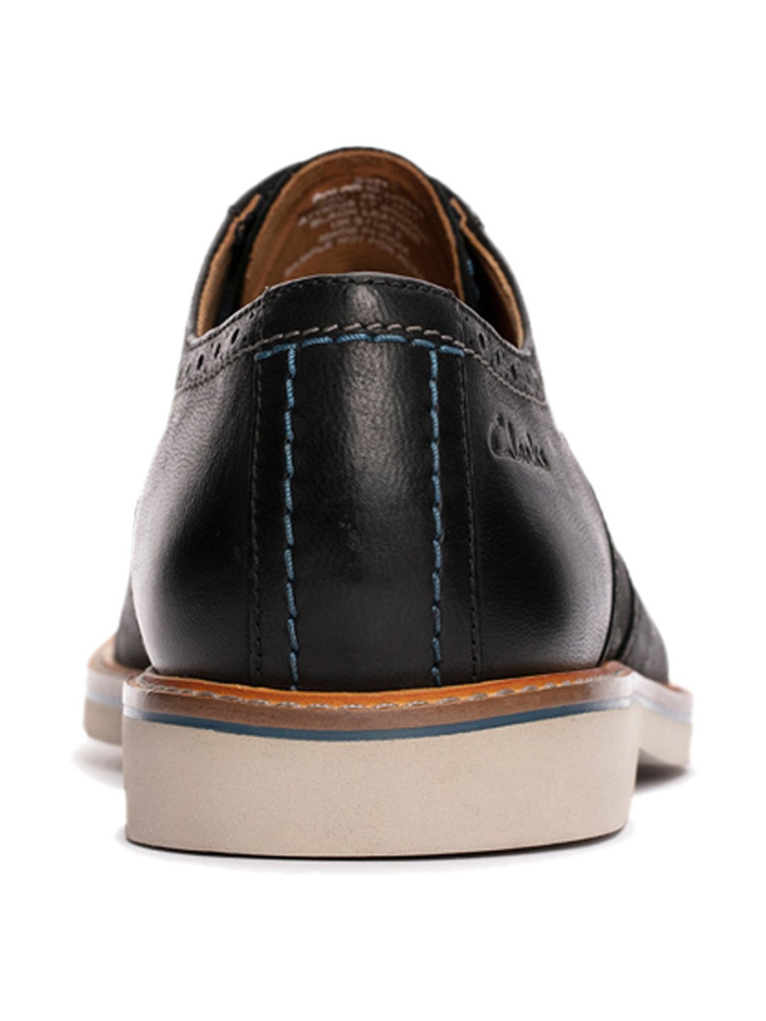 Clarks Men's AtticusLTLimit Black Brogue Shoes