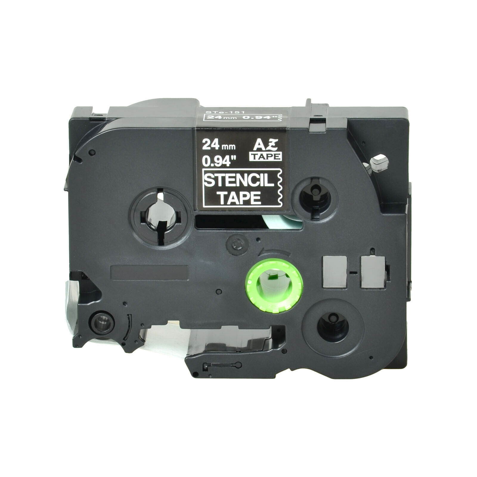 6PK Mobile Solutions Stencil Tape Label STE-151 for Brother P-Touch PT520 0.94"