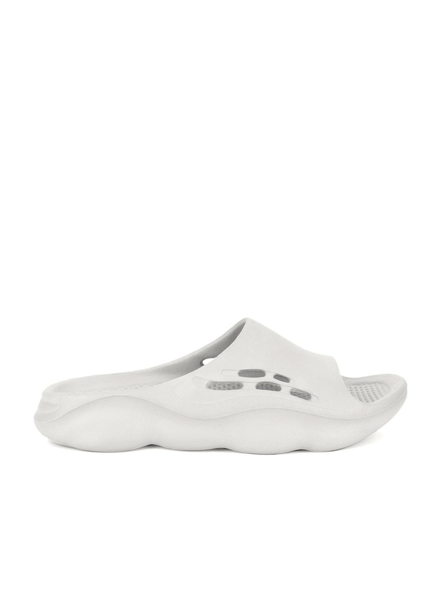 Yoho Men's Dolphy White Slides