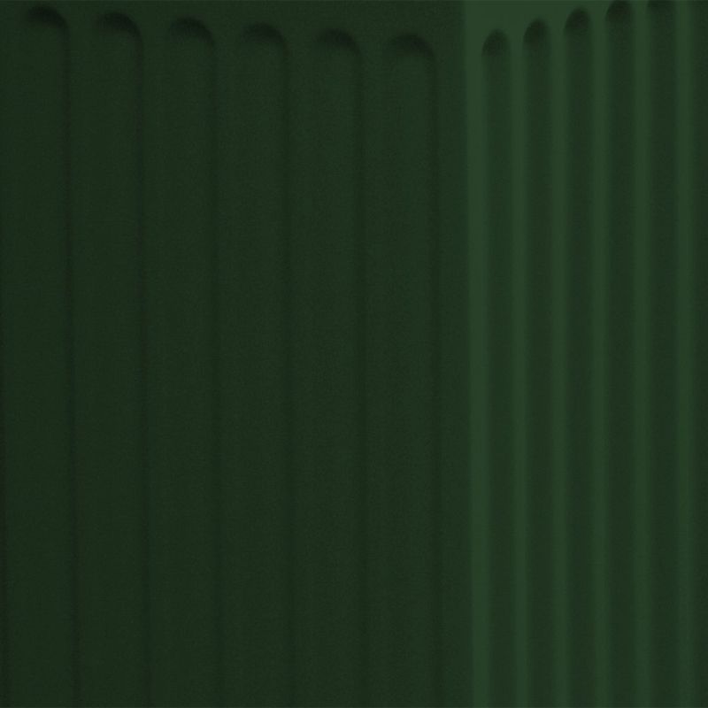 Good Ideas Savannah Outdoor Column 30 Gallon Polyethylene Storage and Waste Bin, Green